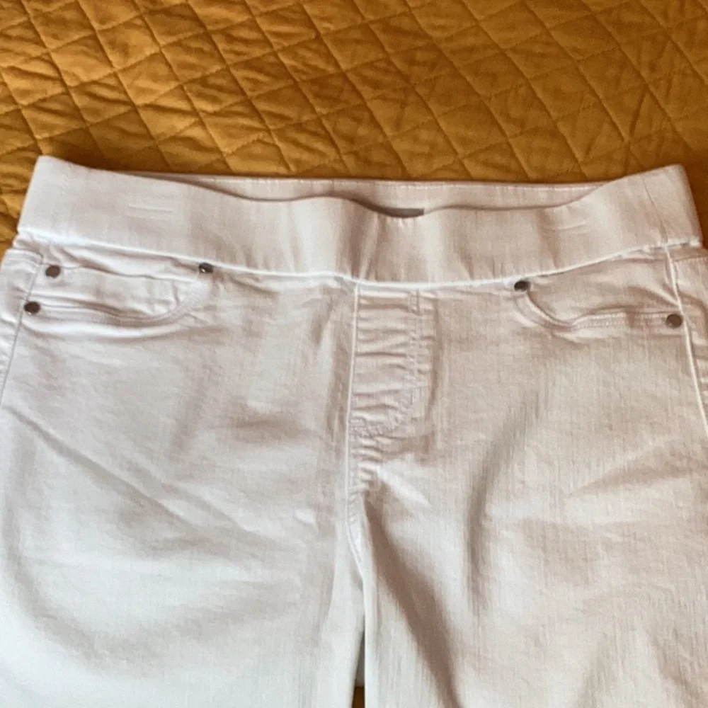 Women's White Denim Shorts
